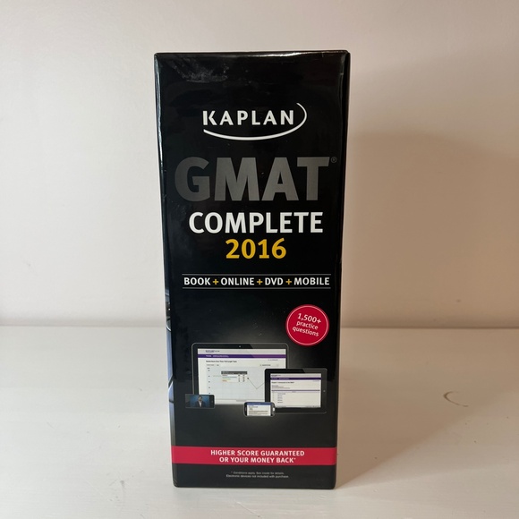 Kaplan GMAT Complete 2016 Book+Online+DVD+Mobile 4‎ Books *Missing DVD - Picture 3 of 5